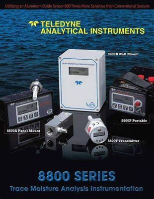 Trace Teledyne Analytical Instruments, analizzatore dell'umidità del gas di 8800p Teledyne