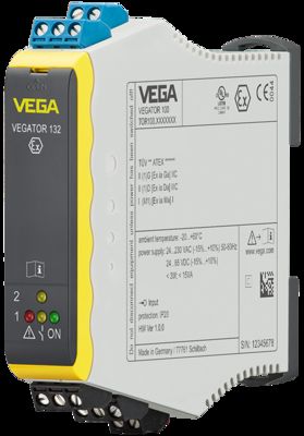 TOR132.AXXXKXX VEGATOR 132 Controller a doppio canale per il rilevamento di livello per sonde capacitive